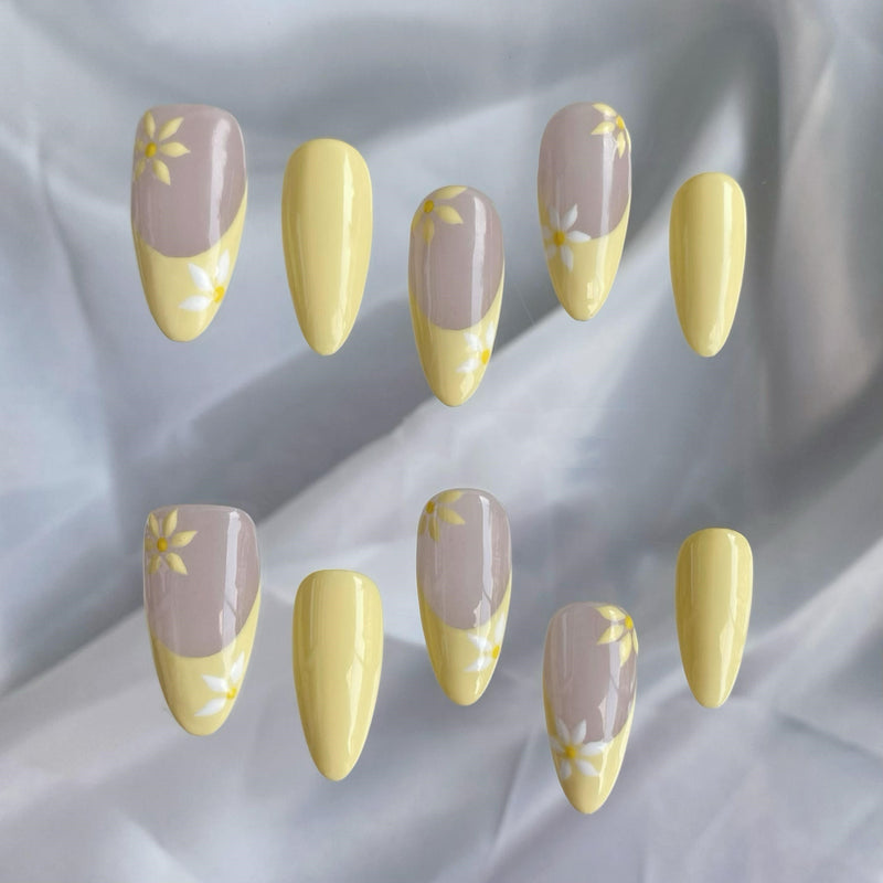 handmade almond nail tips, view 8 - MRSLM