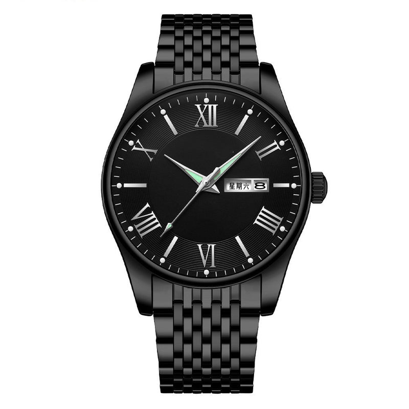 steel belt quartz watch, view 3 - MRSLM