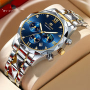 men's double calendar quartz watch, view 11 - MRSLM