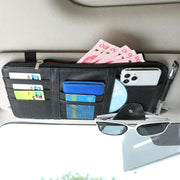 car sun visor organizer with pen holder, view 3 - MRSLM