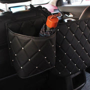 crystal rhinestone car seat organizer, view 11 - MRSLM