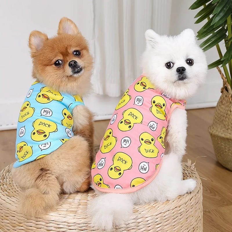 summer pet shirt for small dogs and cats, view 4 - MRSLM