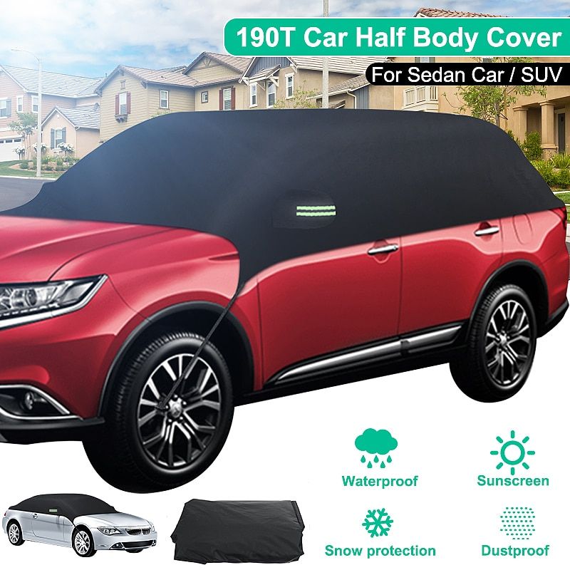 Universal half car cover, view 4 - MRSLM