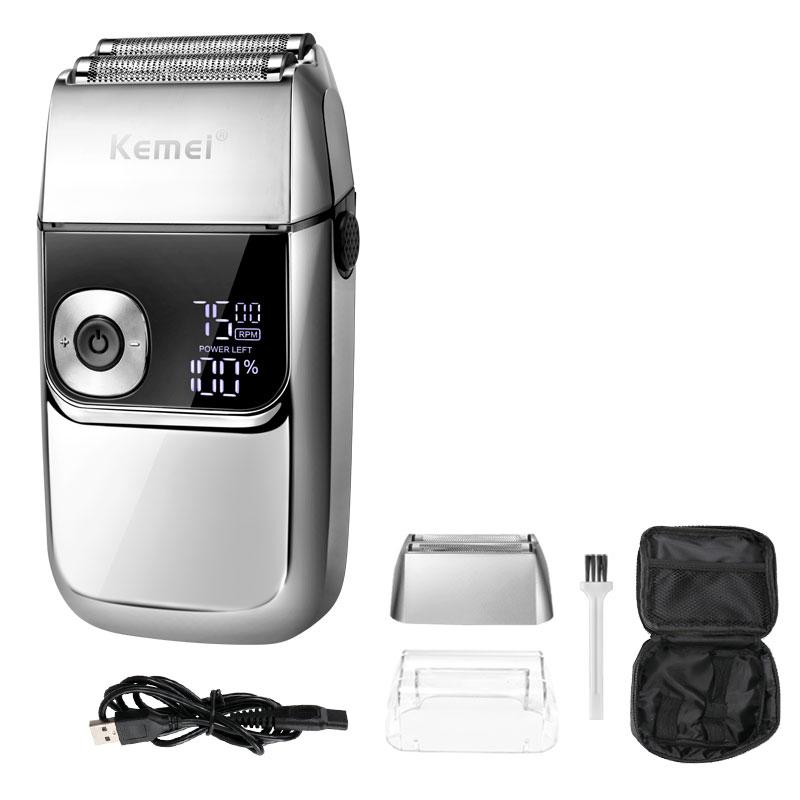 2-in-1 electric foil shaver, view 3 - MRSLM
