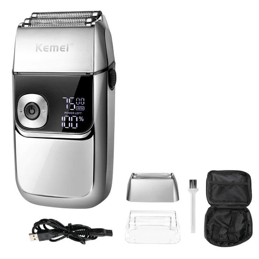 2-in-1 electric foil shaver, view 3 - MRSLM