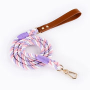 no-tangle braided dog leash, view 4 - MRSLM