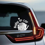 baby on board cartoon car sticker, view 14 - MRSLM