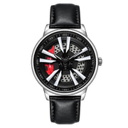 rotating wheel quartz watch, view 8 - MRSLM