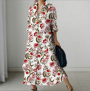 women's loose printed dress, view 11 - MRSLM