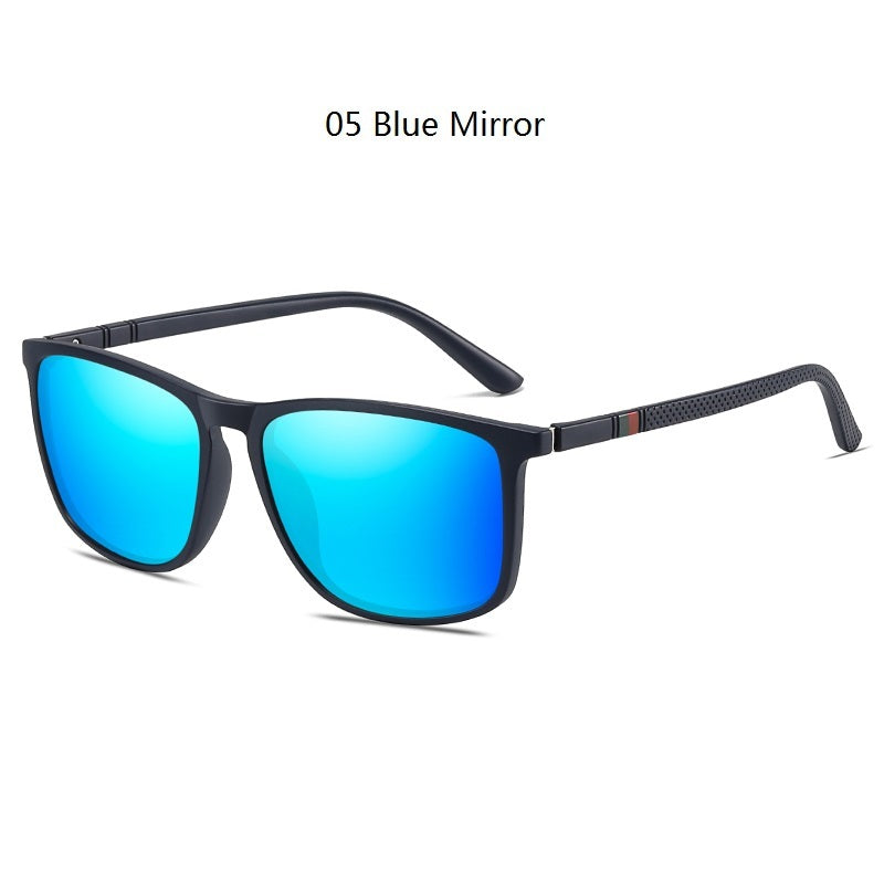square vintage polarized sunglasses, view 3 - MRSLM