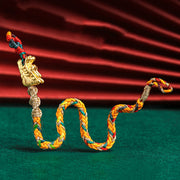 auspicious dragon rope bracelet, view 2 - MRSLM