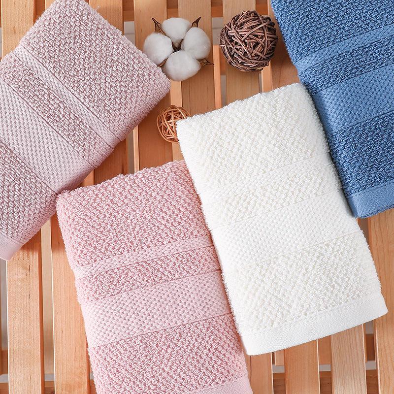 cotton jacquard hand towels, view 7 - MRSLM