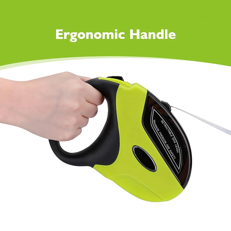 strong retractable dog leash, view 6 - MRSLM