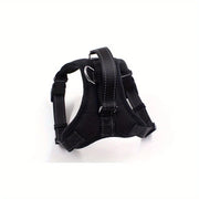 adjustable reflective dog harness vest, view 6 - MRSLM