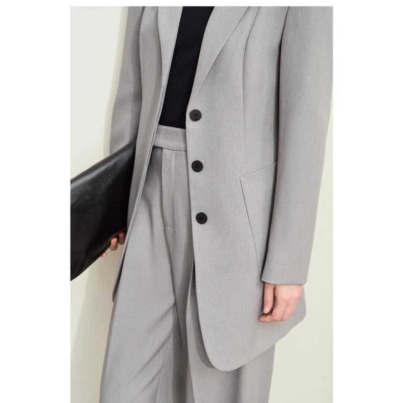 women's slim tailored coat, view 9 - MRSLM
