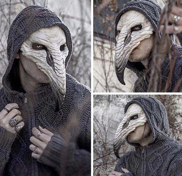 halloween plague beak mask, view 8 - MRSLM