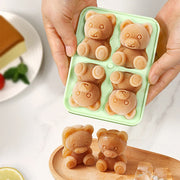 bear silicone ice cube mold, view 6 - MRSLM