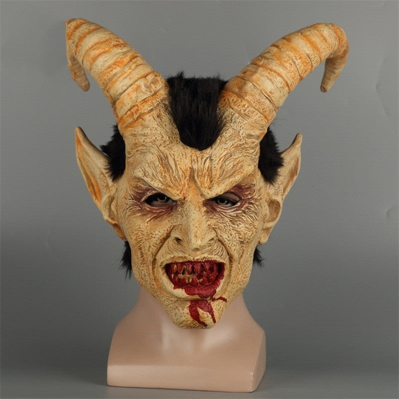Devil Face Latex Halloween Mask