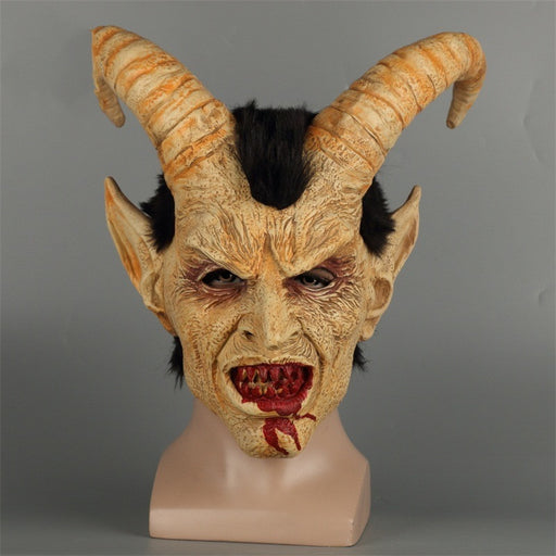 Devil face latex Halloween mask - MRSLM