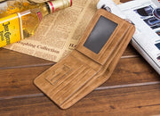 Men's short wallet, view 3 - MRSLM