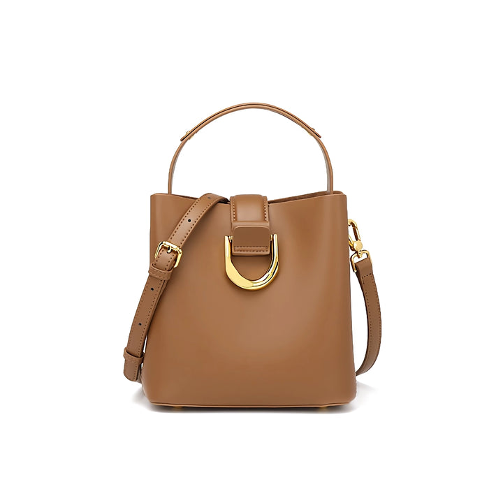 Versatile Genuine Leather Crossbody Messenger Bag