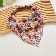 satin triangle hair scarf, view 2 - MRSLM