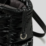 Rhombus quilted tote bag, view 7 - MRSLM