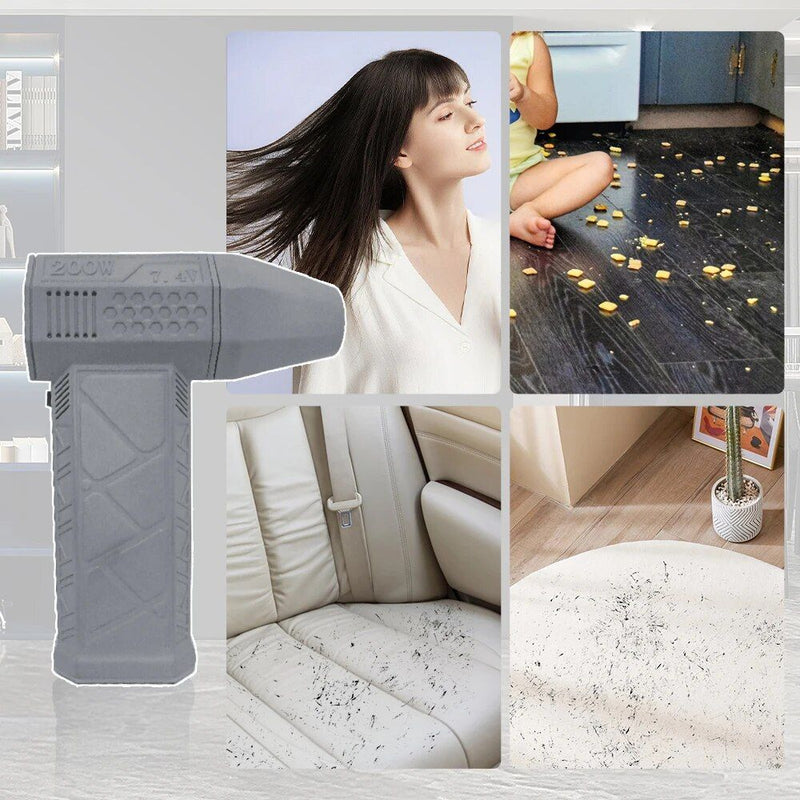 mini turbo jet fan with built-in battery, view 5 - MRSLM