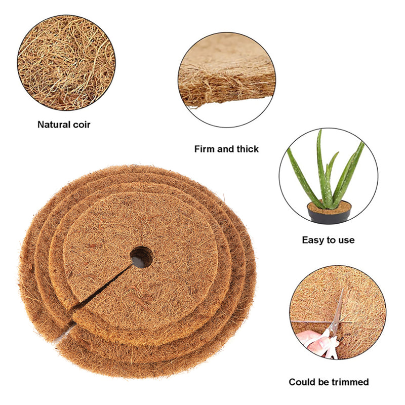 coconut fiber tree mulch mats, view 7 - MRSLM