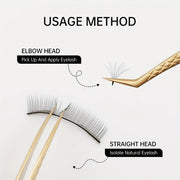 eyelash extension tweezers, view 12 - MRSLM