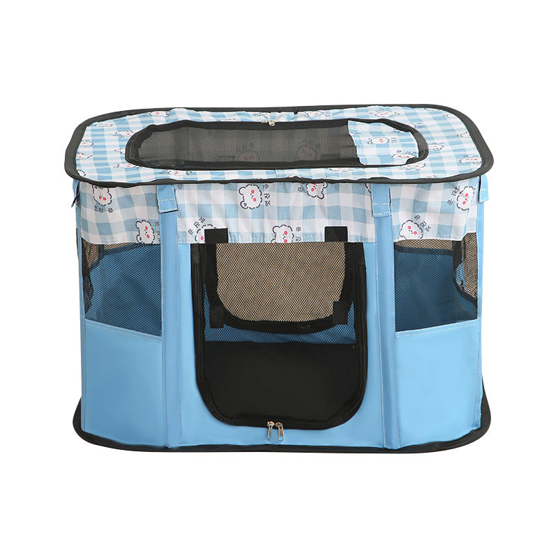 foldable large cat maternity tent, view 3 - MRSLM