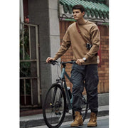 loose tapered cargo pants for men, view 9 - MRSLM