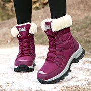women's fleece-lined snow boots, view 4 - MRSLM