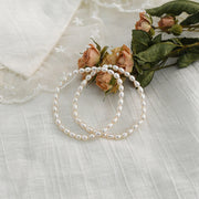elastic pearl bracelet, view 6 - MRSLM