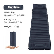 ultralight inflatable camping mattress, view 3 - MRSLM