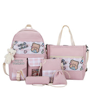 five-piece schoolbag set, view 5 - MRSLM