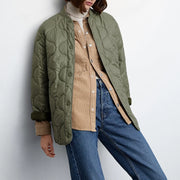 women's quilted padded coat, view 8 - MRSLM