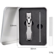 anti-splash nail clippers, view 2 - MRSLM