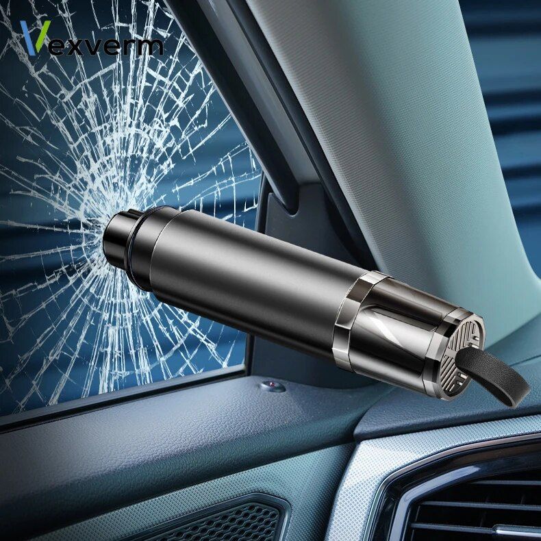 2-in-1 car safety hammer, view 5 - MRSLM
