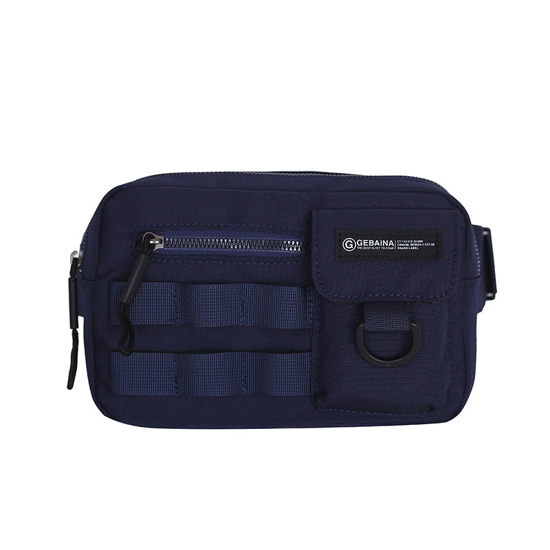 nylon crossbody shoulder bag, view 4 - MRSLM