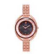 women's diamond quartz watch, view 2 - MRSLM