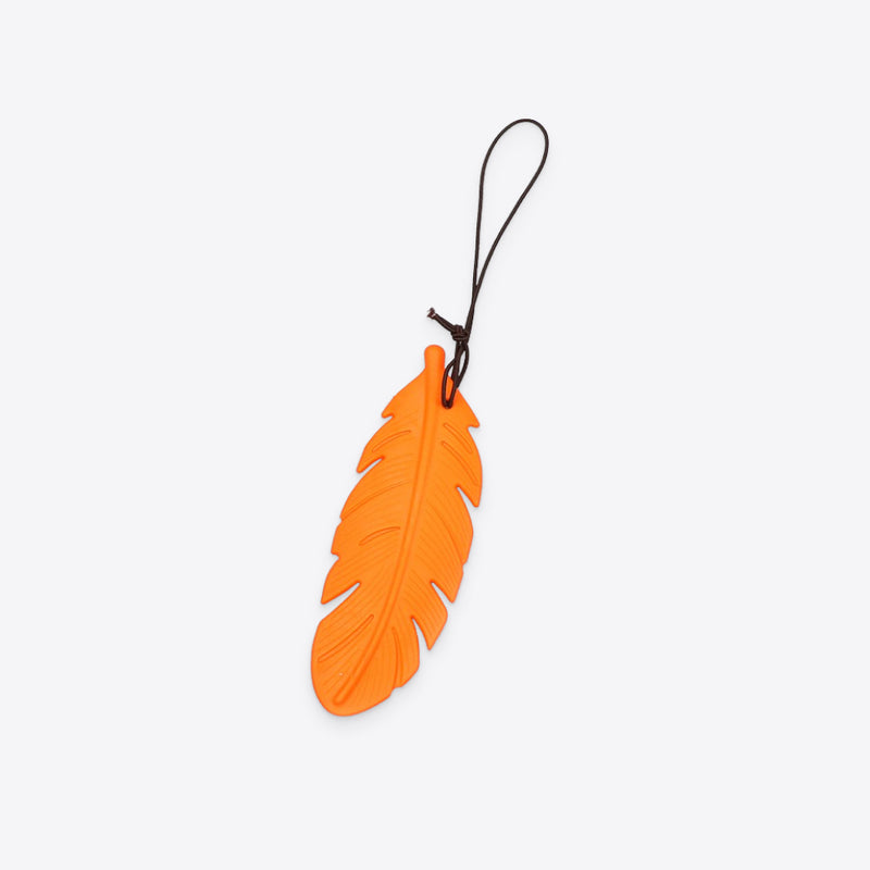 Scented orange feather charm - MRSLM