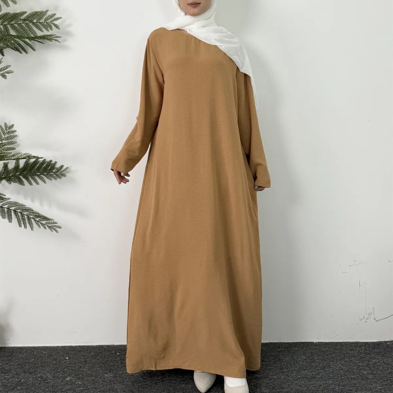 round neck long shirt dress, view 7 - MRSLM