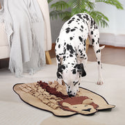 interactive dog snuffle mat, view 3 - MRSLM