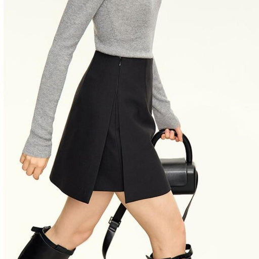 high waist shorts skirt, view 5 - MRSLM