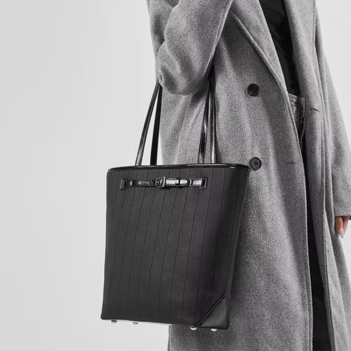 genuine leather bucket shoulder bag - MRSLM
