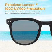 Chic folding sunglasses for women, view 8 - MRSLM