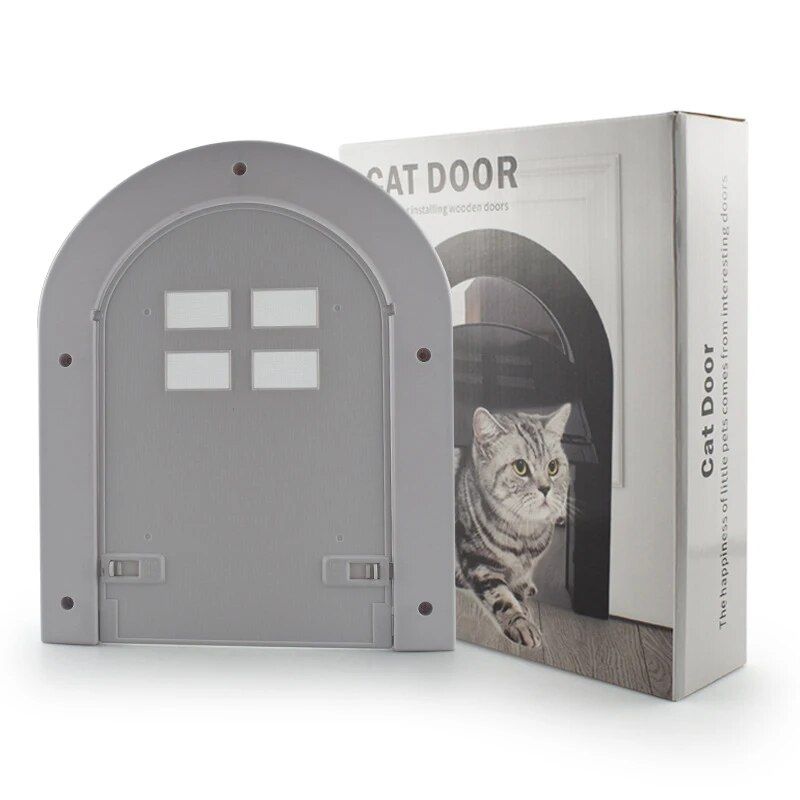 magnetic pet screen door for cats, view 2 - MRSLM