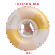 baby swim ring inflatable seat, view 3 - MRSLM