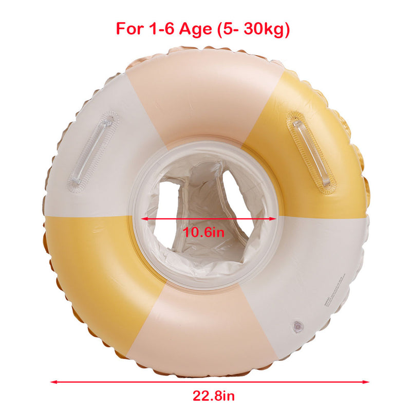 baby swim ring inflatable seat, view 3 - MRSLM